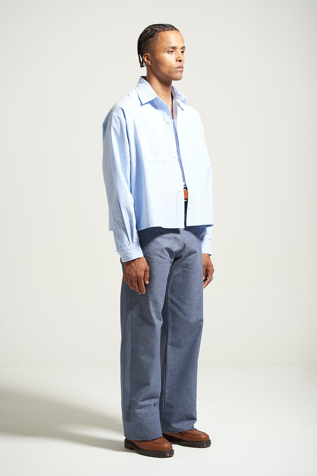 The Sky Blue Stripe Prep Shirt