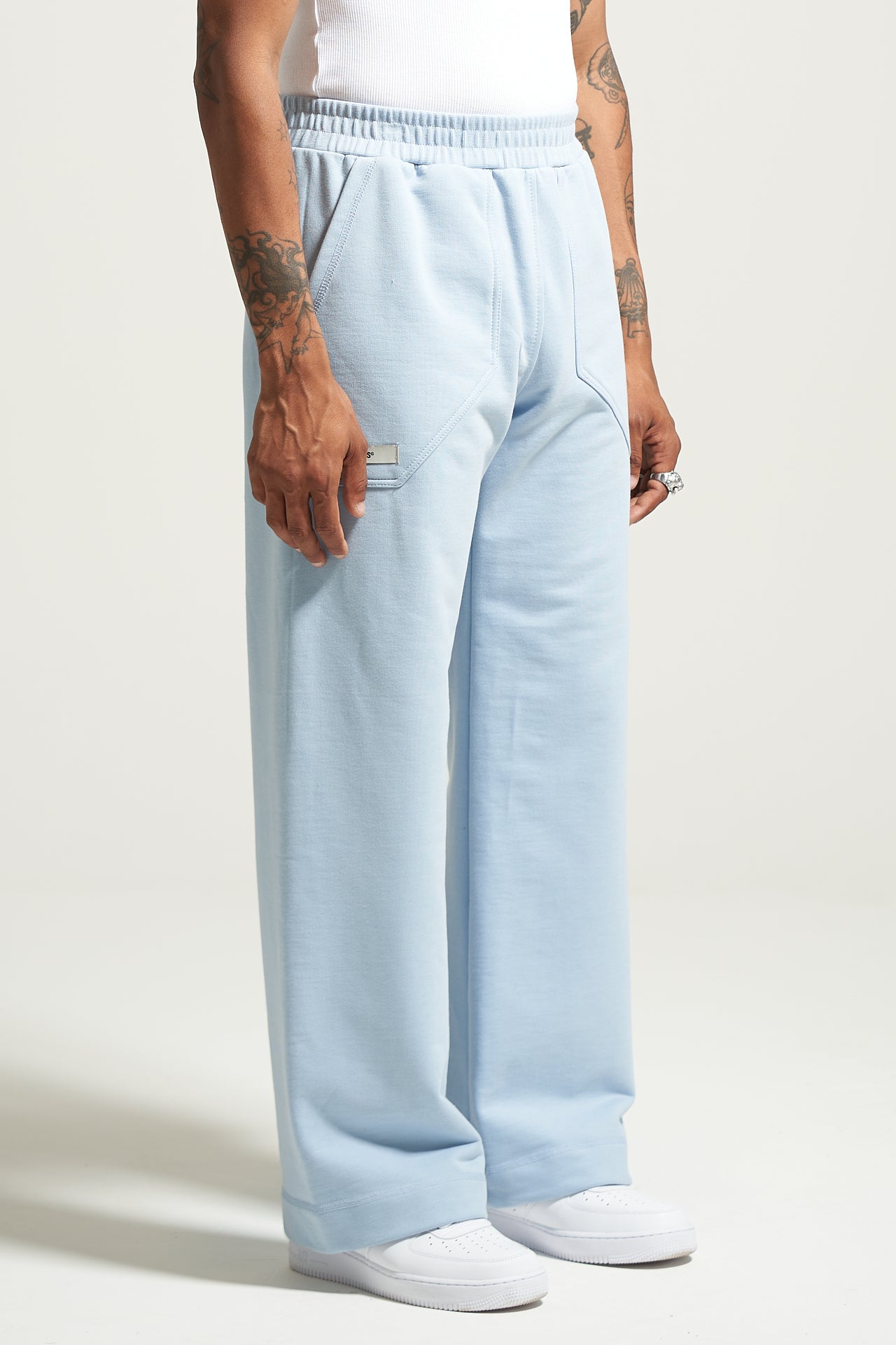 The Sky Blue Staple Jogger