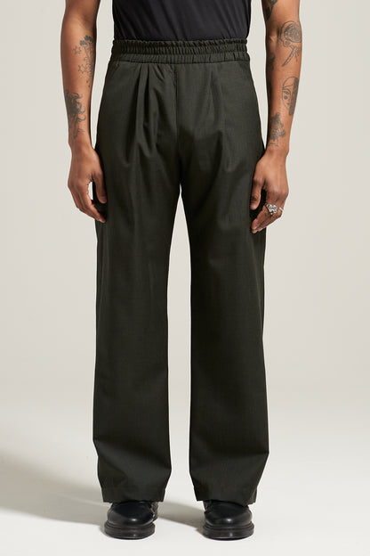 The Night Green Worsted Pant