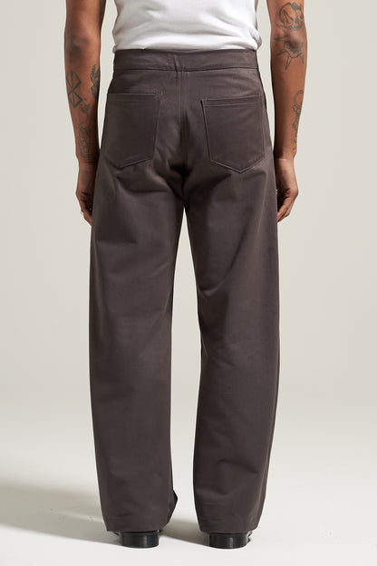 The Anthracite V2 Pleated Trouser