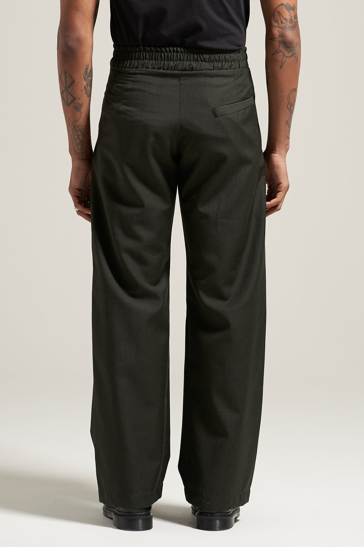 The Night Green Worsted Pant