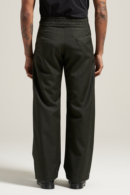 The Night Green Worsted Pant