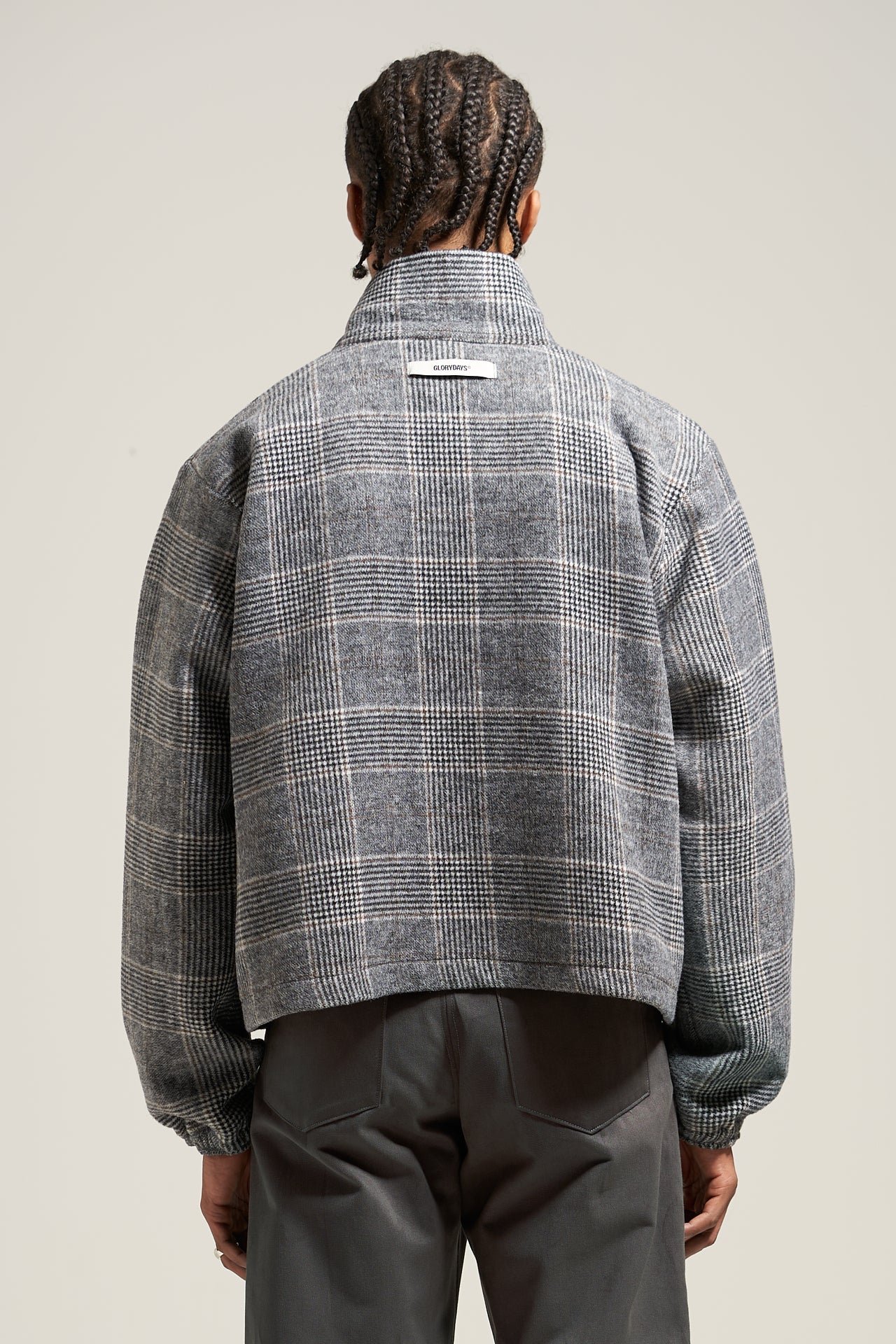 The Steel Check Track Flannel