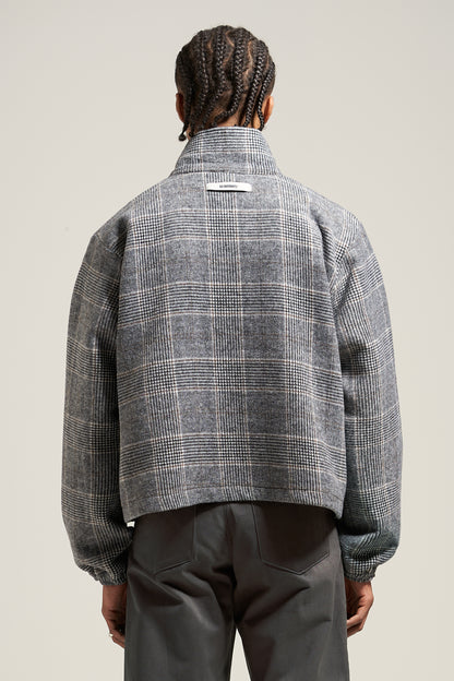 The Steel Check Track Flannel