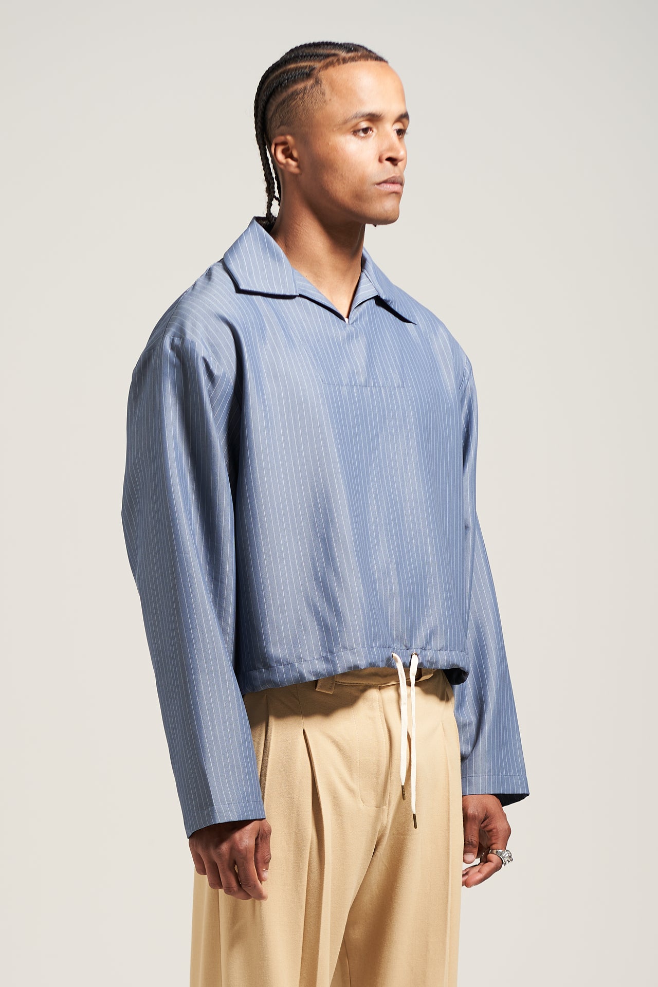 The Steel Blue Riviera Shirt