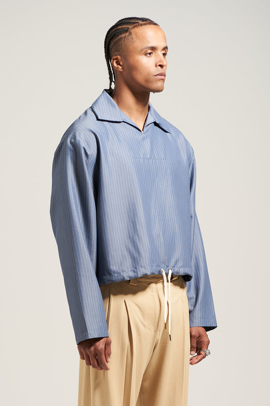 The Steel Blue Riviera Shirt