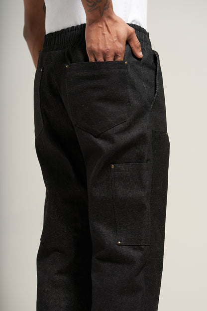 The Raw Black Carpenter Pant