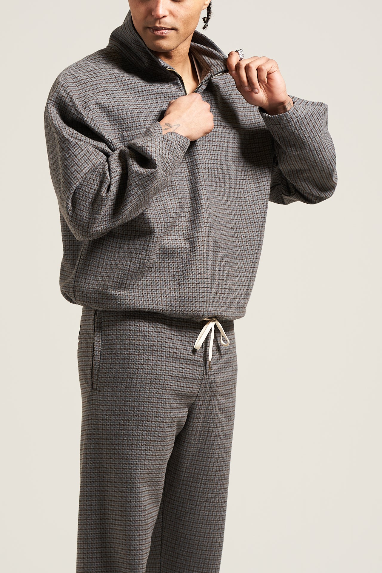 The Gunmetal Quarter Zip