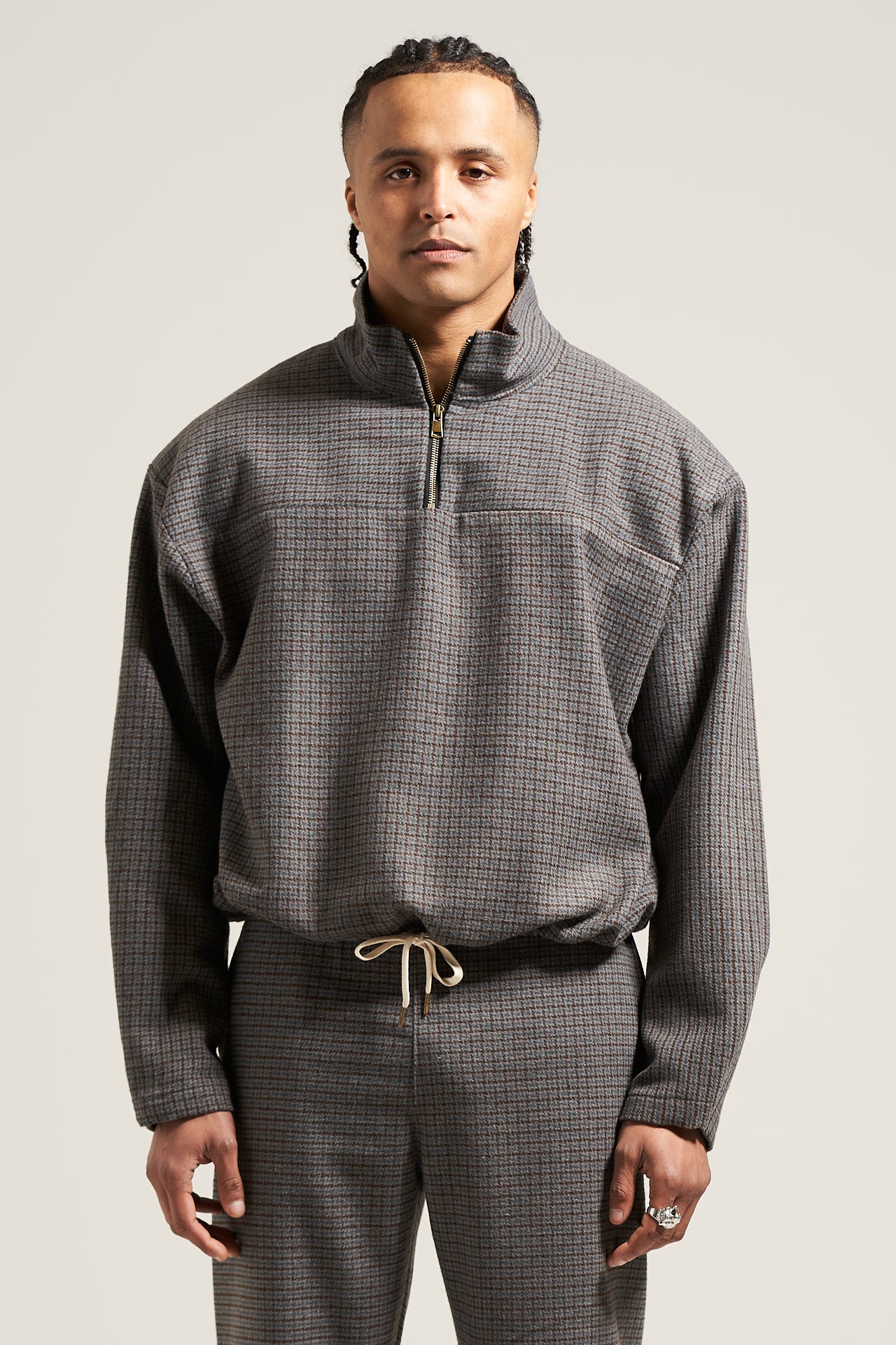 The Gunmetal Quarter Zip
