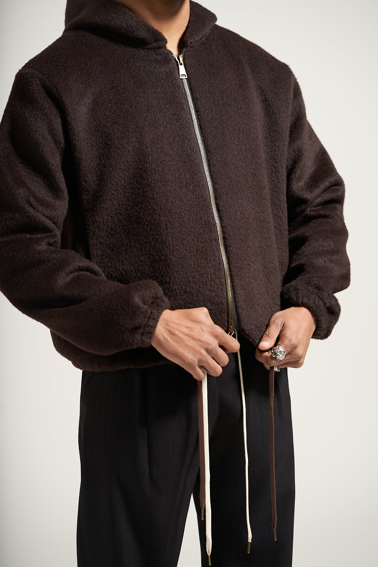 The Umber Cinch Hoodie