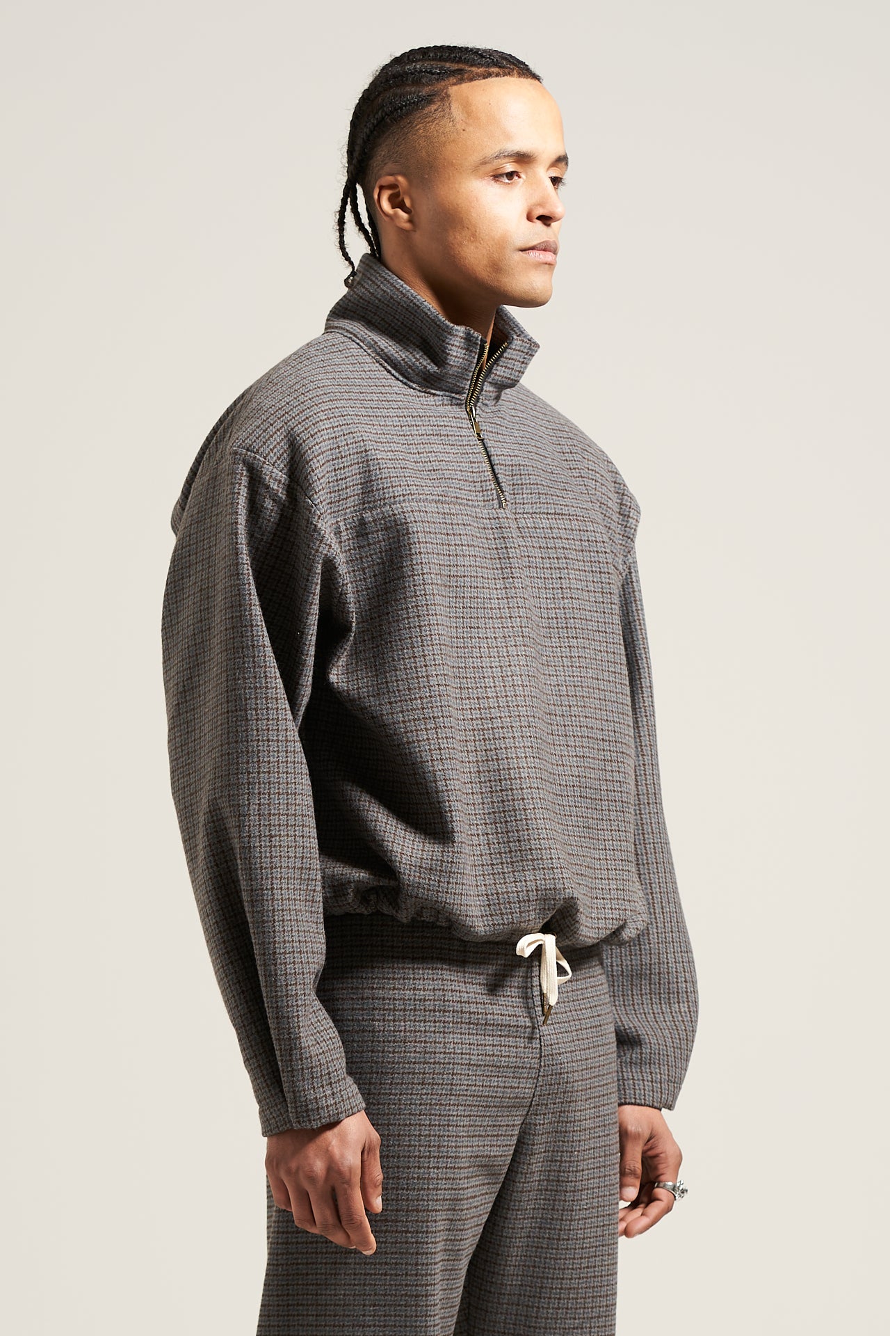 The Gunmetal Quarter Zip