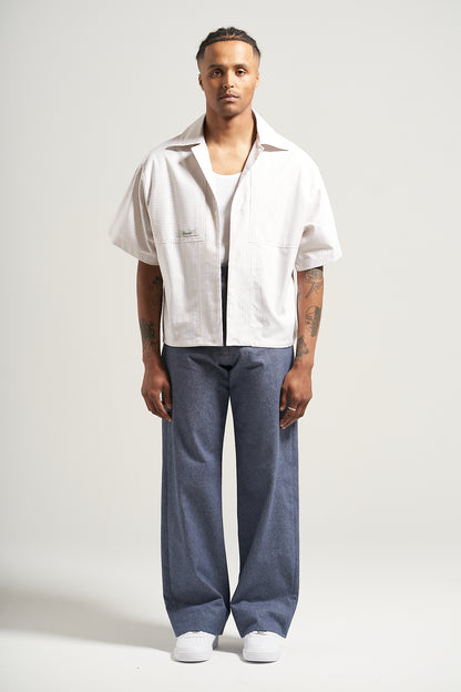 The Flat Wash 001 Denim