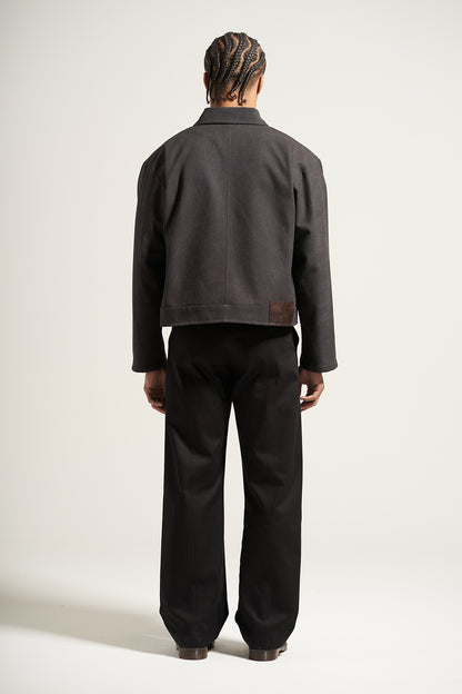 The Washed Grey Field Jacket