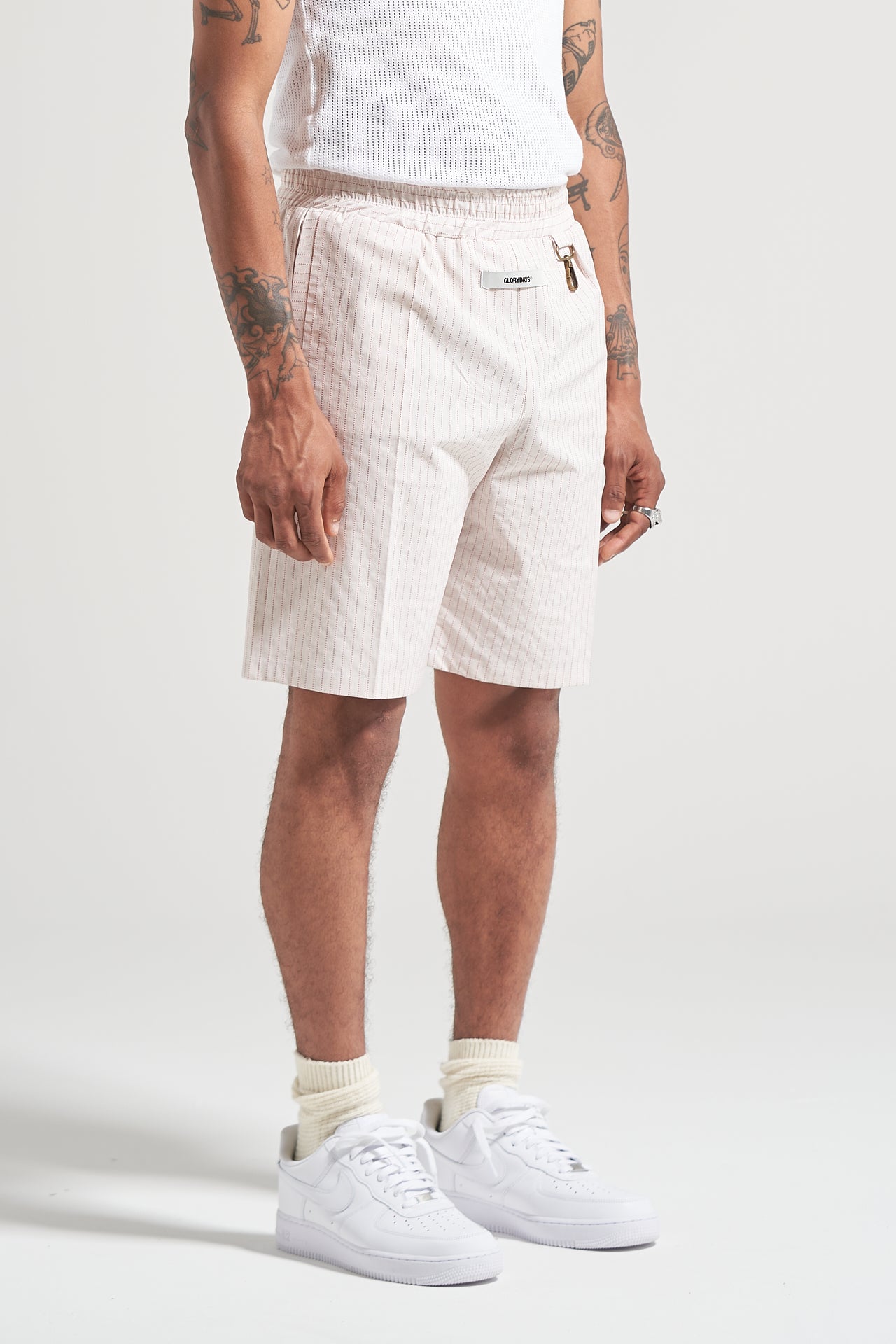 The Baseball Stitch Pleat Short