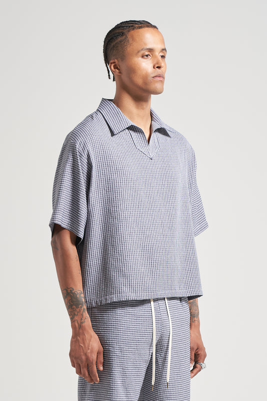 The Slate Check Flow Polo
