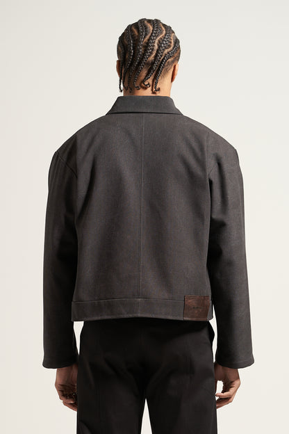 The Washed Grey Field Jacket