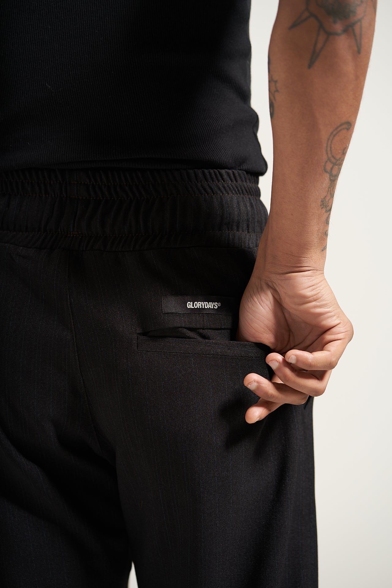 The Shadow PinStripe Flow Pant