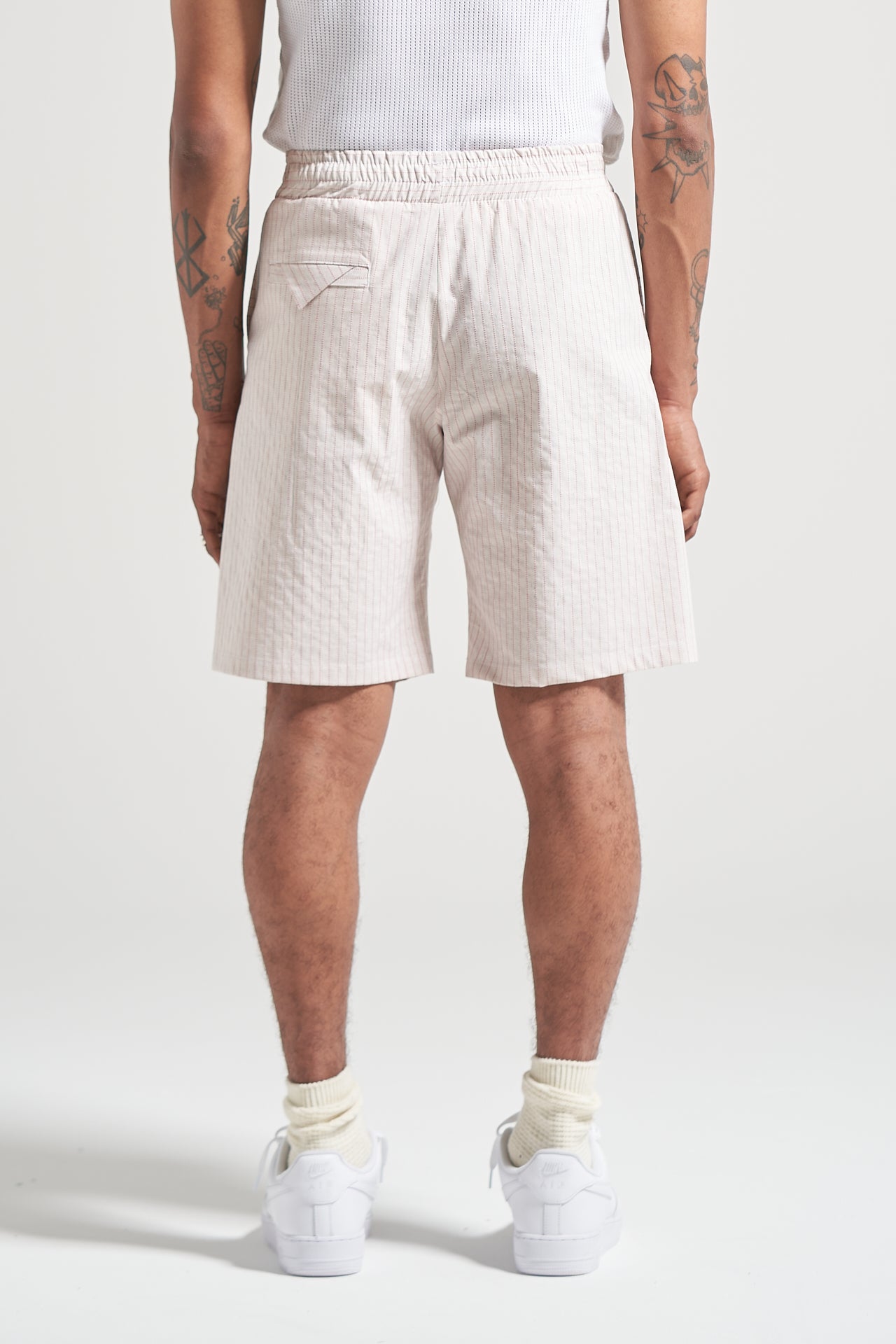 The Baseball Stitch Pleat Short