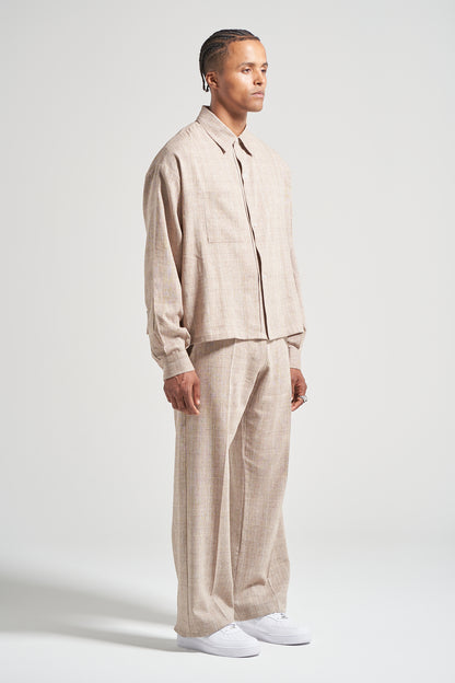The Linen Check Prep Shirt