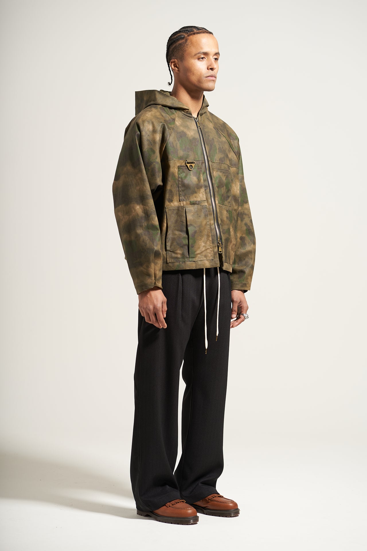 The Shadow PinStripe Flow Pant