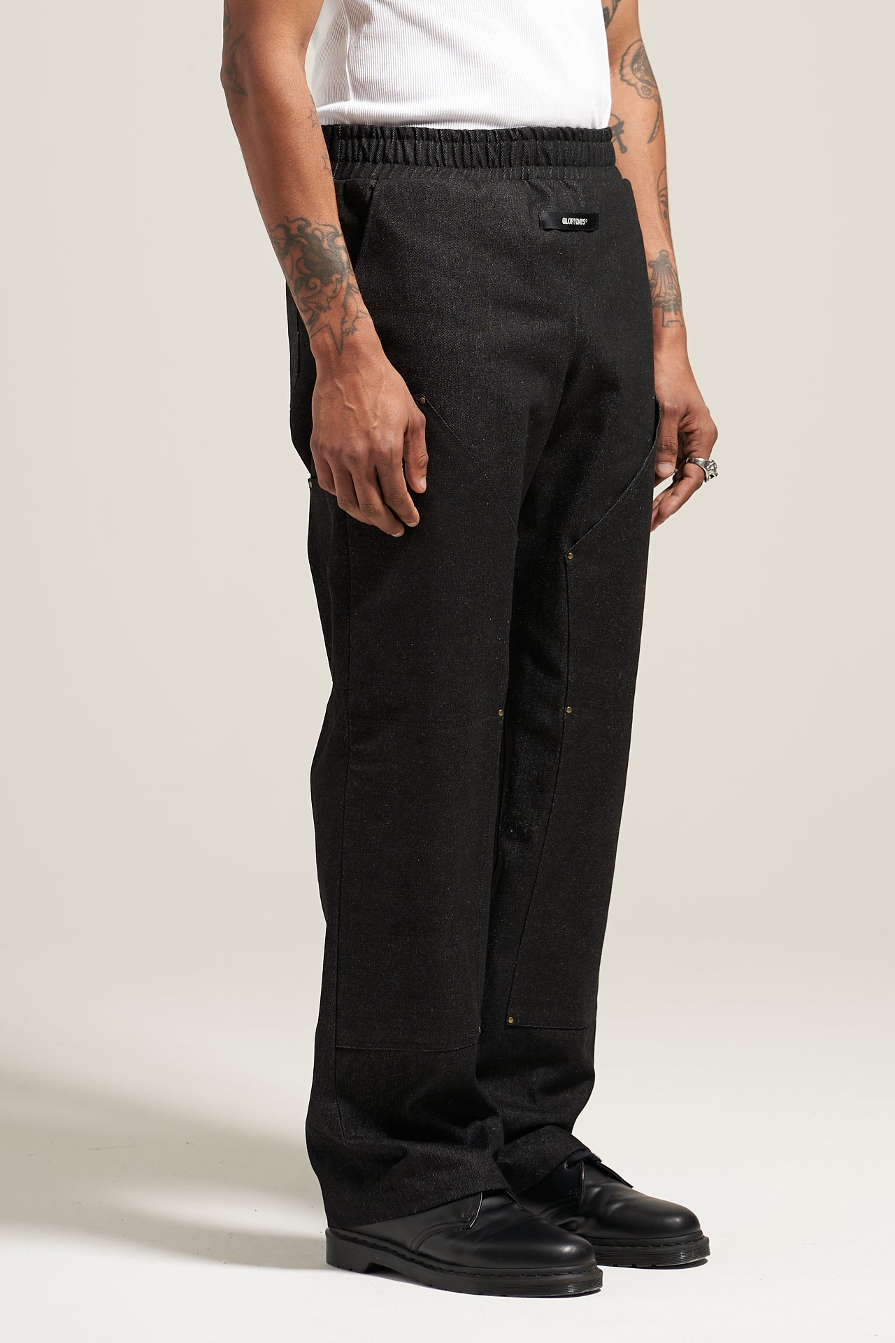The Raw Black Carpenter Pant