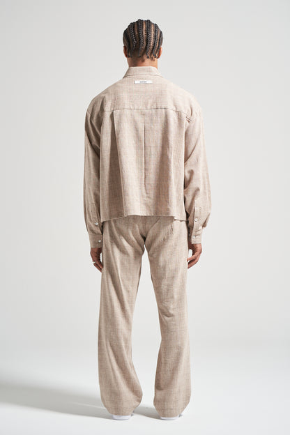 The Linen Check Prep Shirt