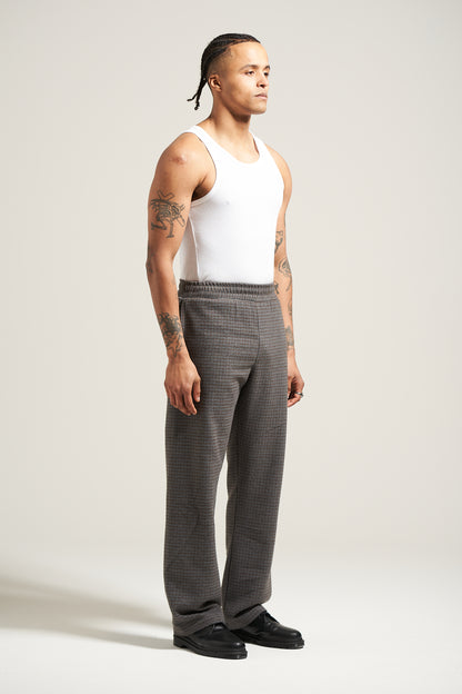 The Gunmetal Straight Leg Trouser