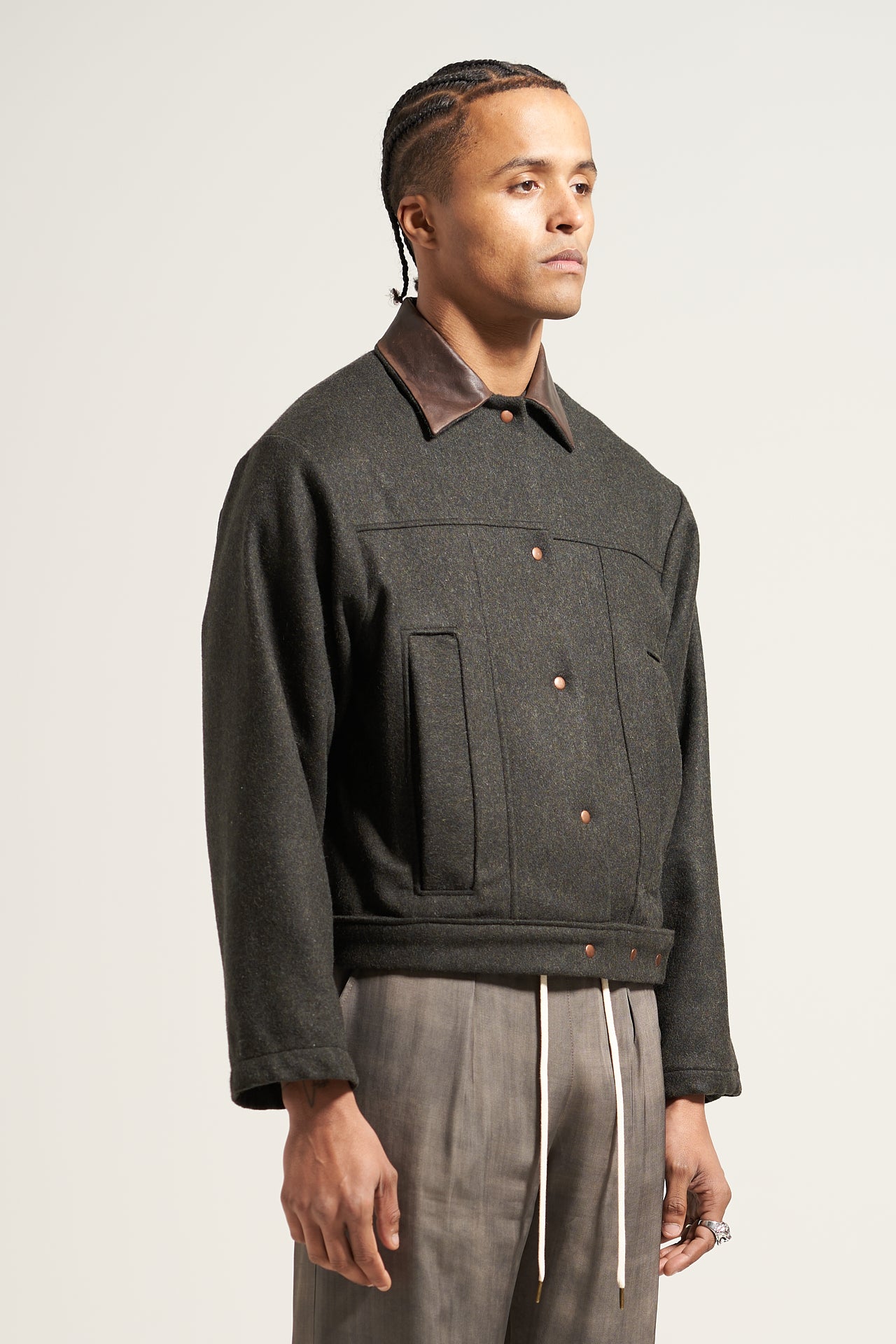 The BRG Wool Work Jacket