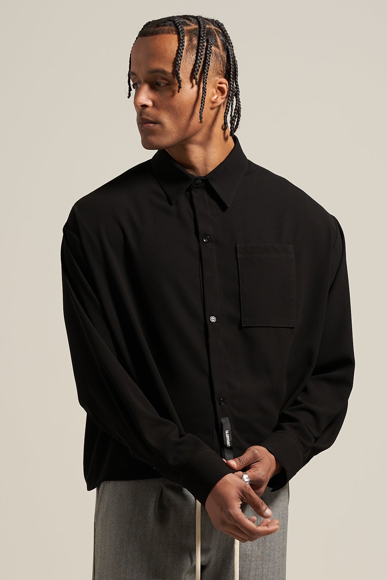 The Jet Black Prep Shirt