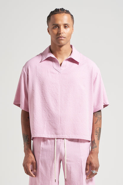 The Blossom Check Flow Polo