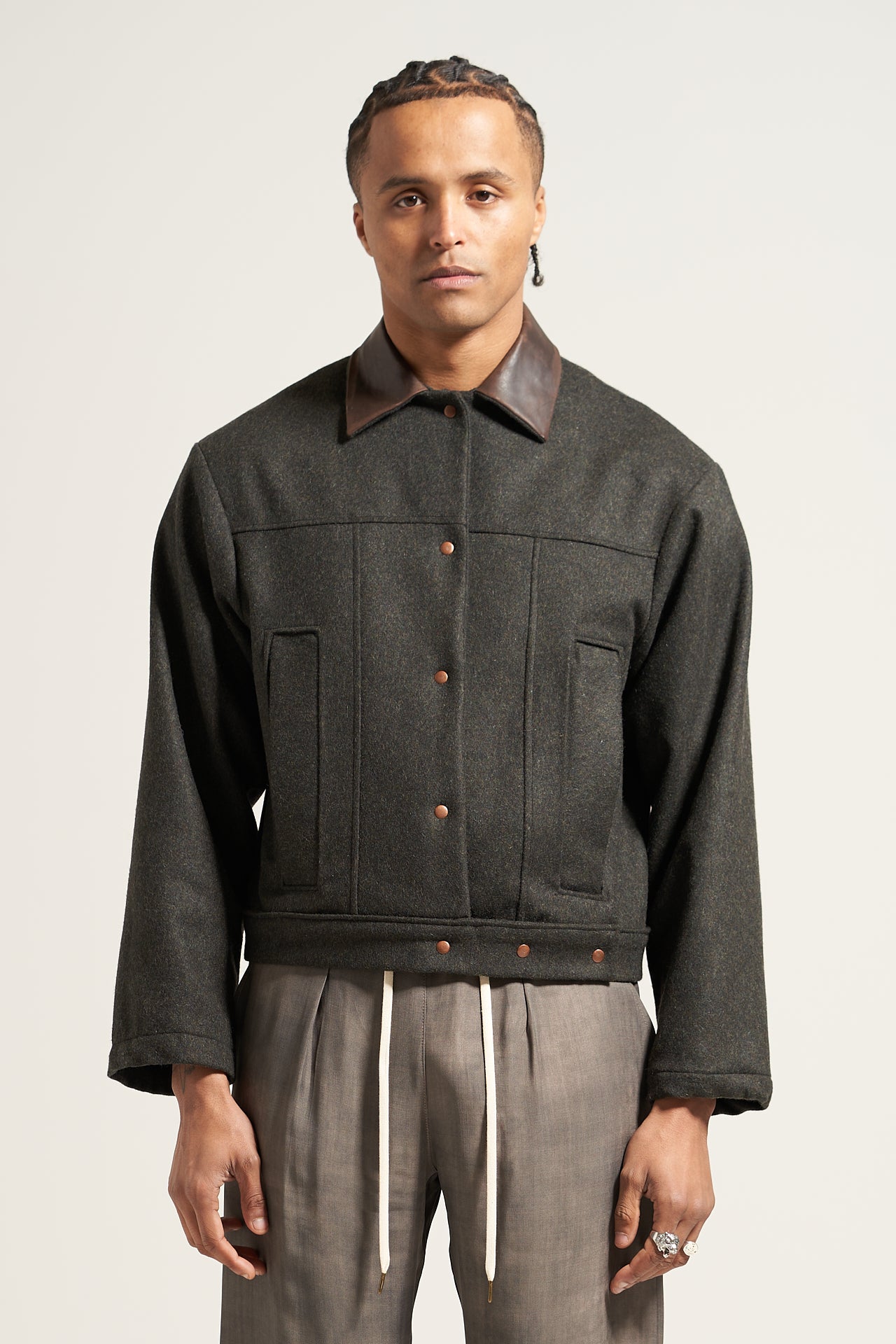 The BRG Wool Work Jacket