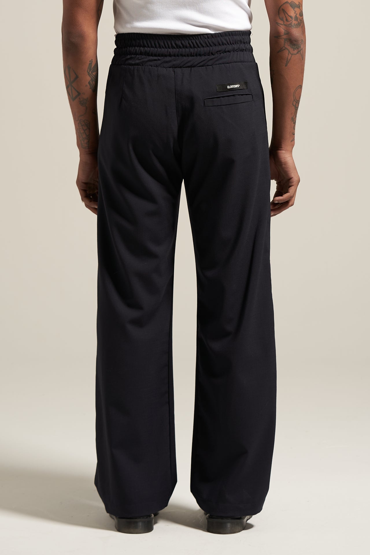 The French Navy Flow Pant