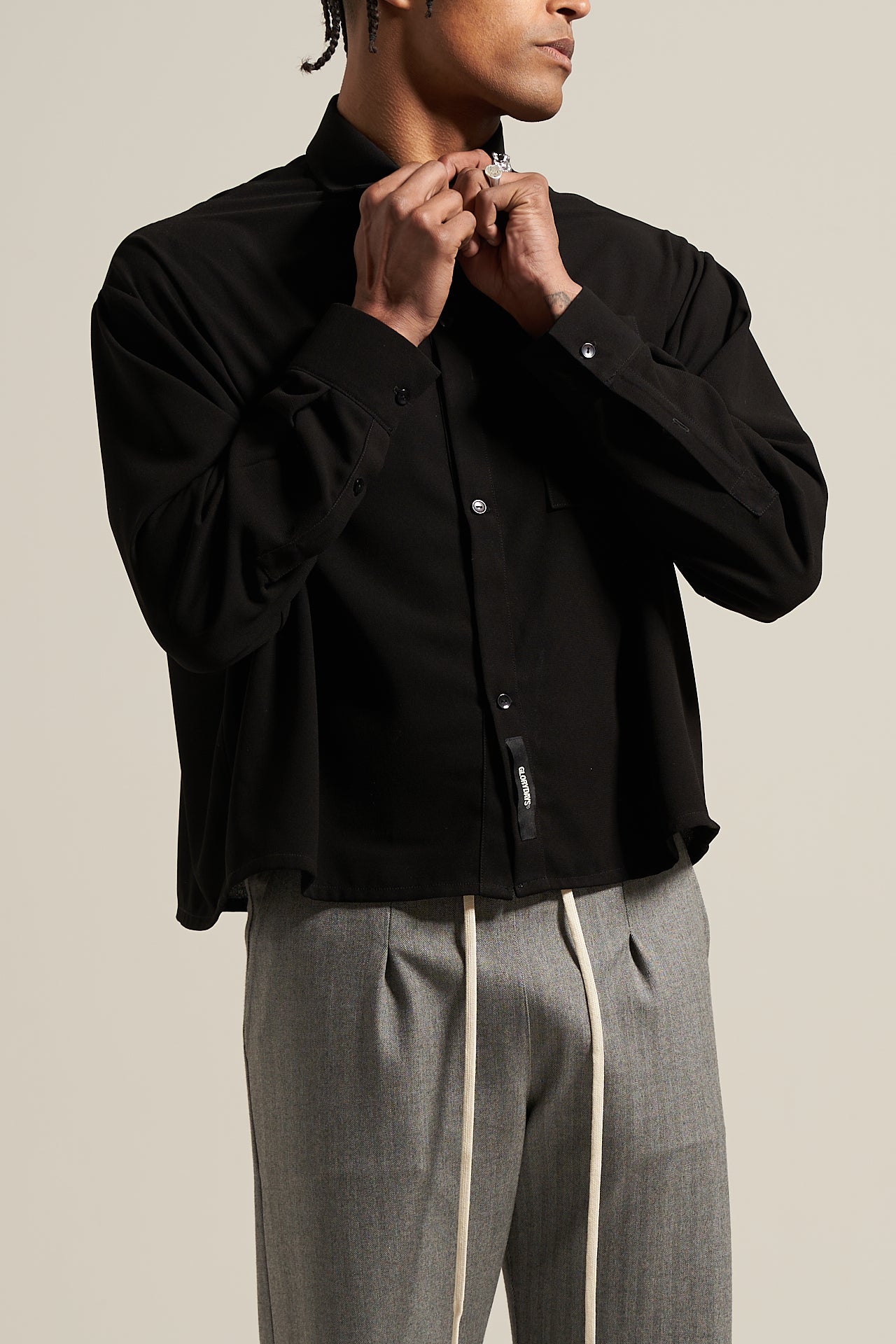 The Jet Black Prep Shirt