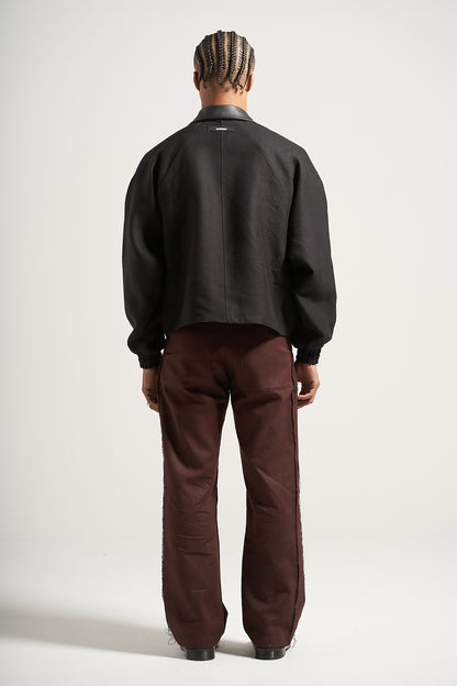 The Black Linen Rodeo Jacket