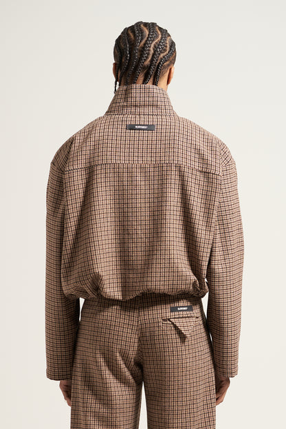 The Houndstooth Quarter Zip