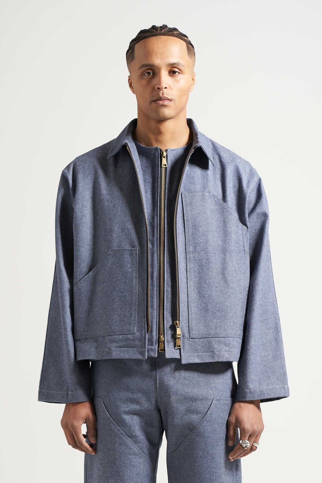 The Light Wash Carpenter Jacket