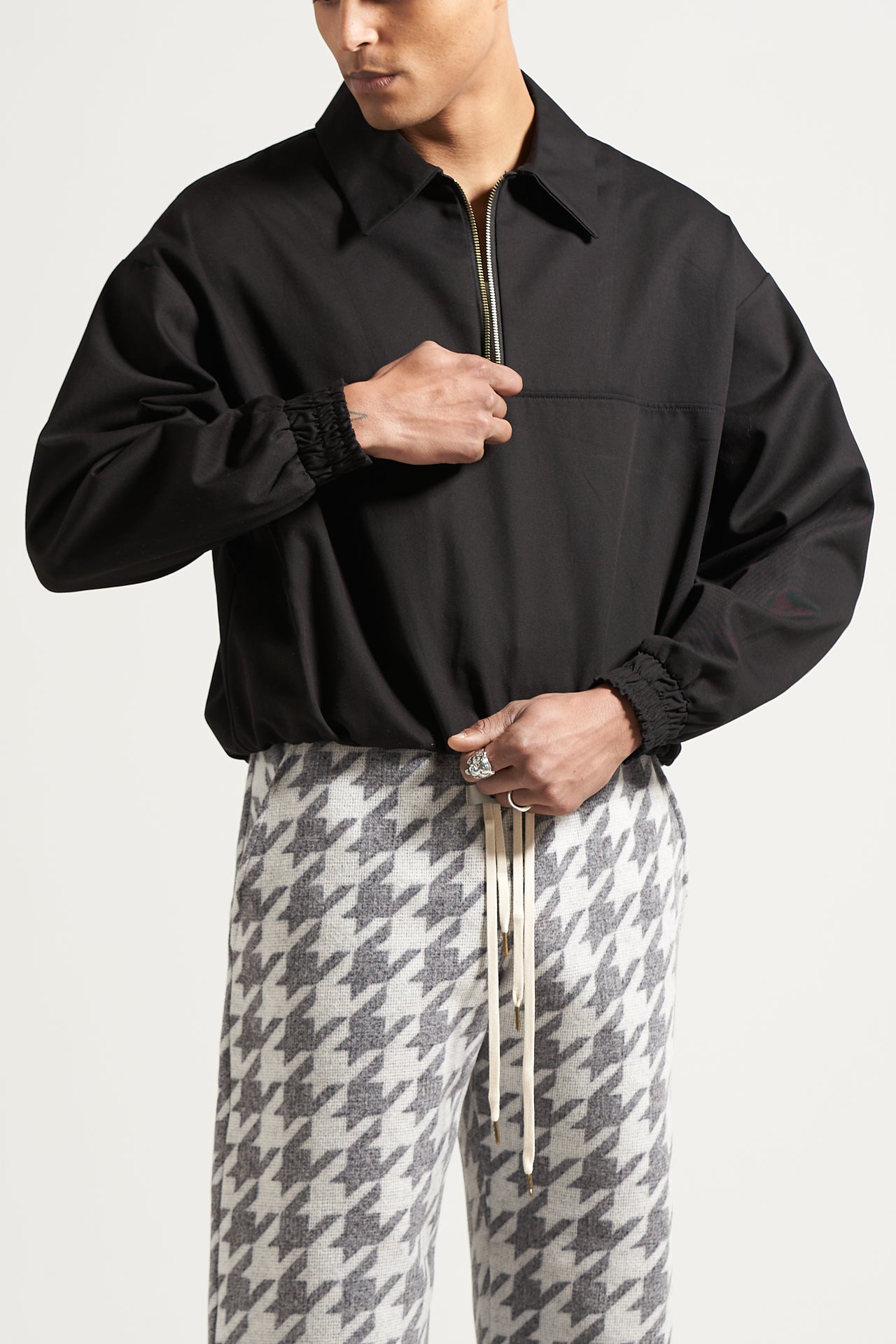 The Jet Black Track Shirt