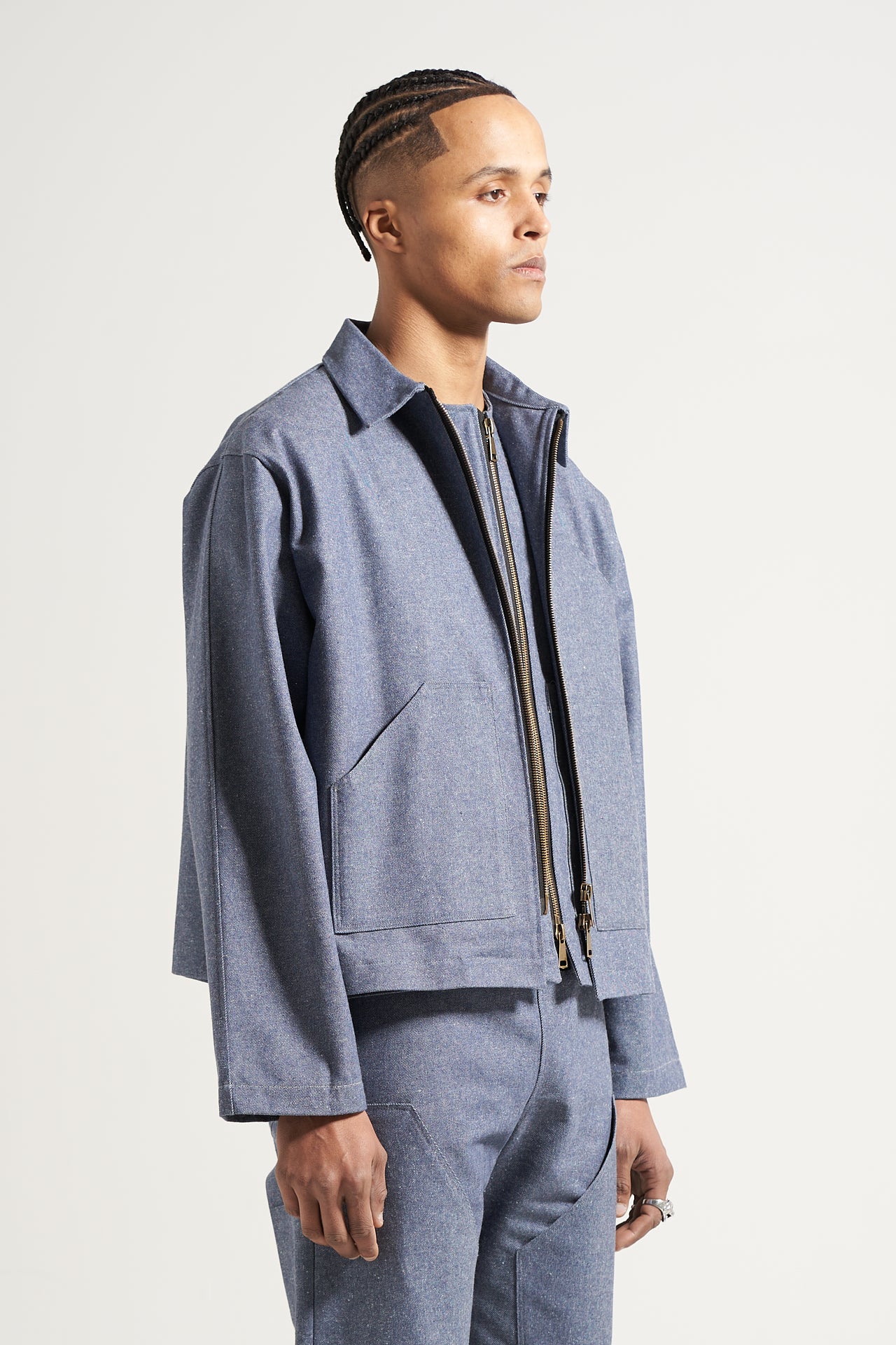 The Light Wash Carpenter Jacket
