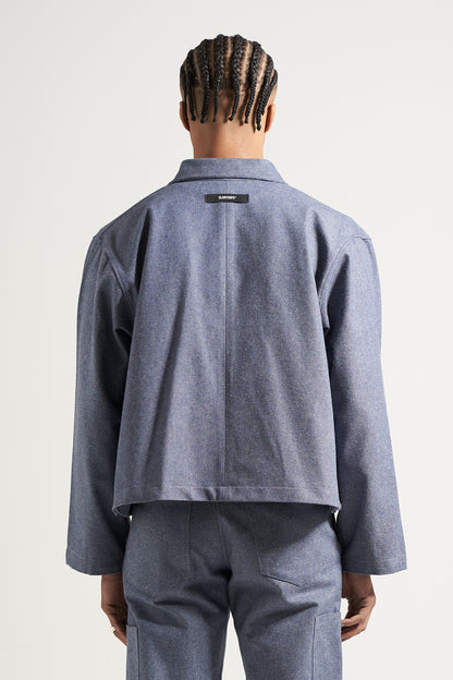 The Light Wash Carpenter Jacket