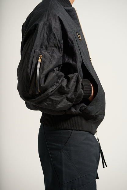 The Black Metallic Bomber