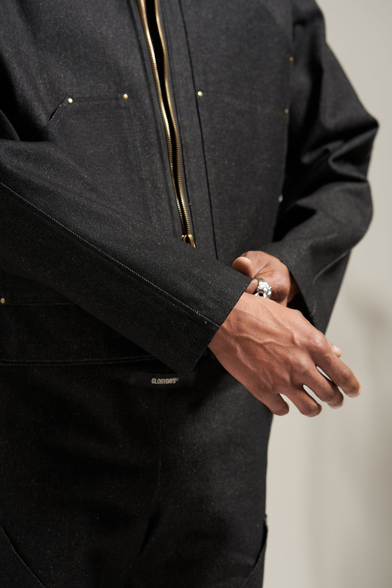 The Raw Black Carpenter Jacket