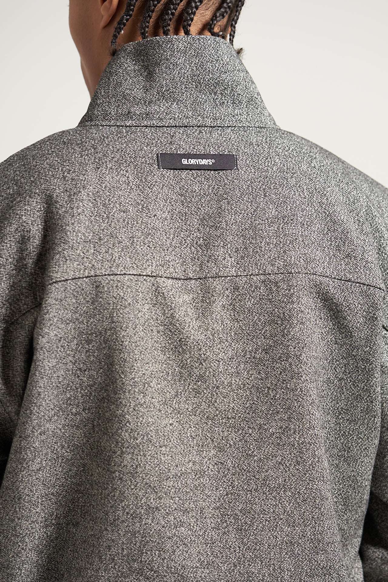 The Grey Speckle Quarter Zip