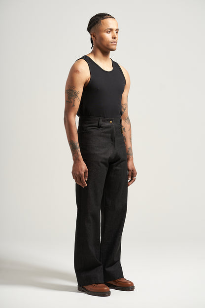 The Raw Black 001 Denim