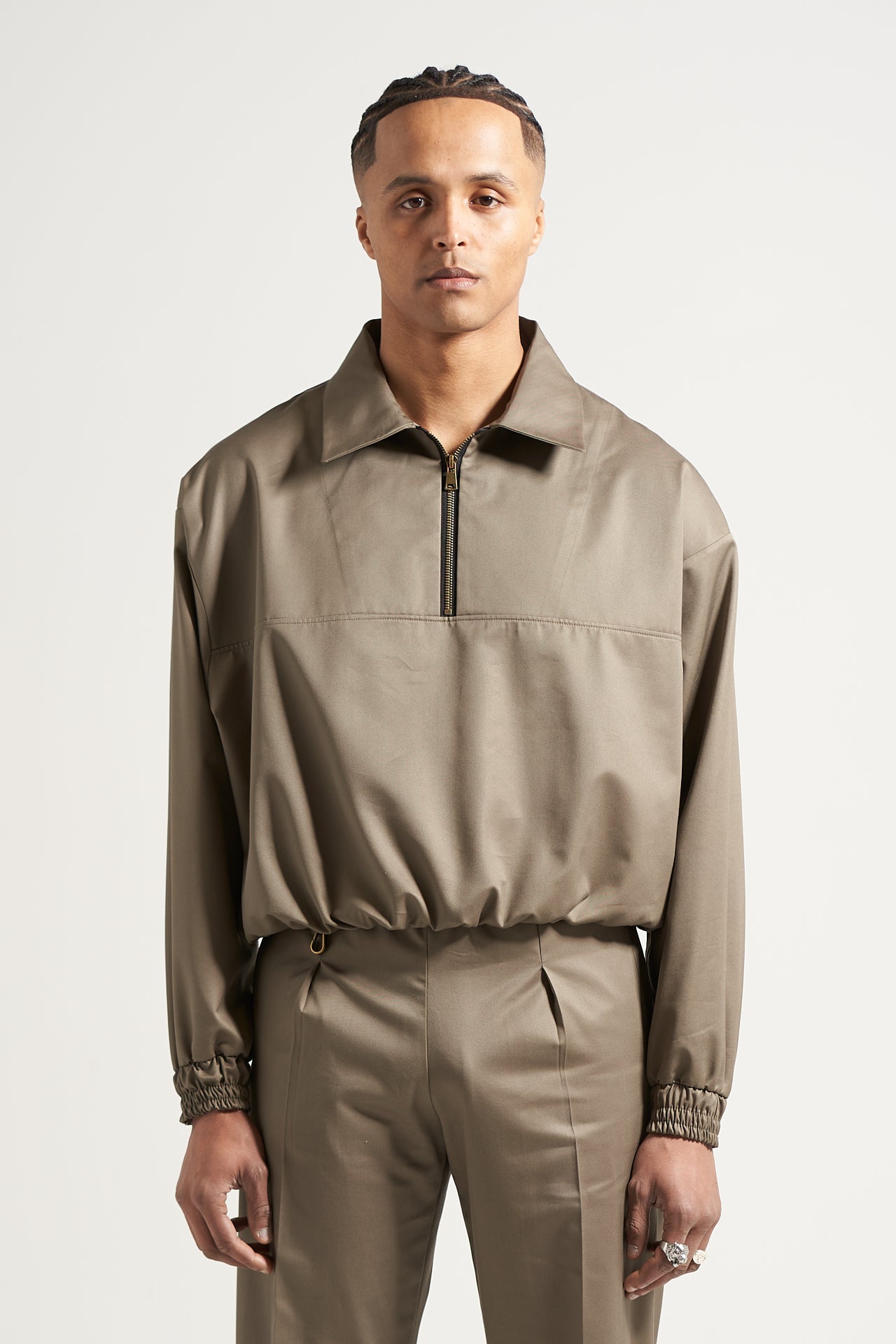 The Dull Olive Track Shirt