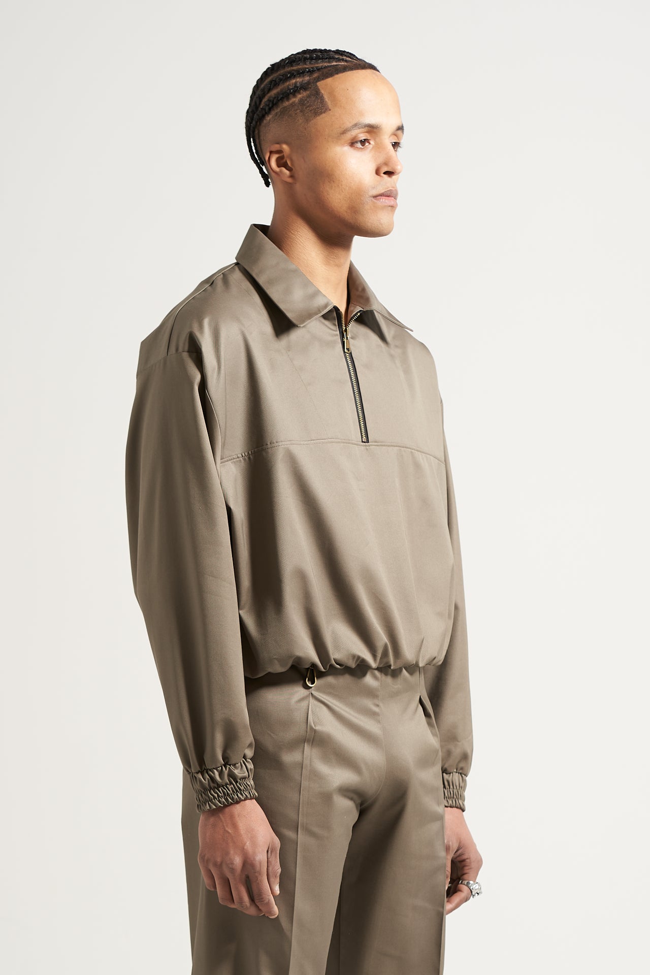 The Dull Olive Track Shirt