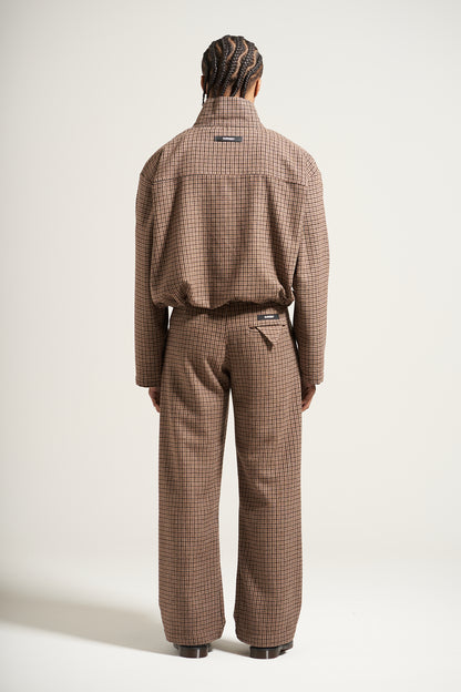 The Houndstooth Quarter Zip