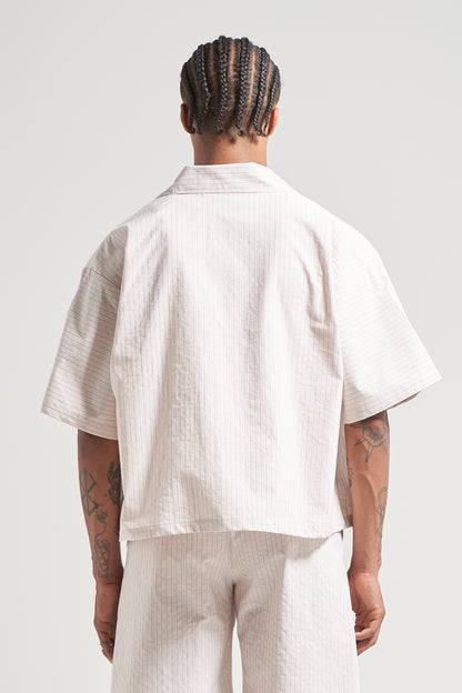 The Baseball Stitch Bowling Shirt