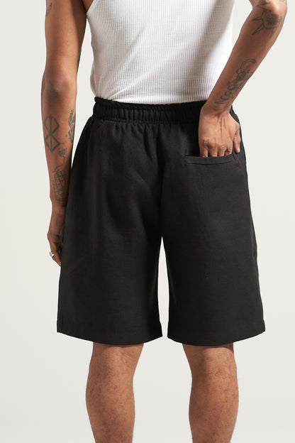 The Blackout Linen Box Short