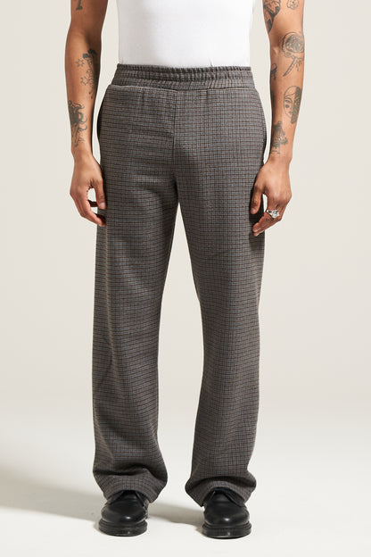 The Gunmetal Straight Leg Trouser