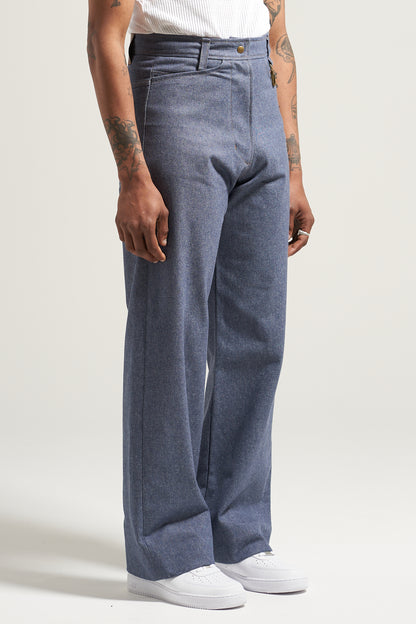 The Flat Wash 001 Denim